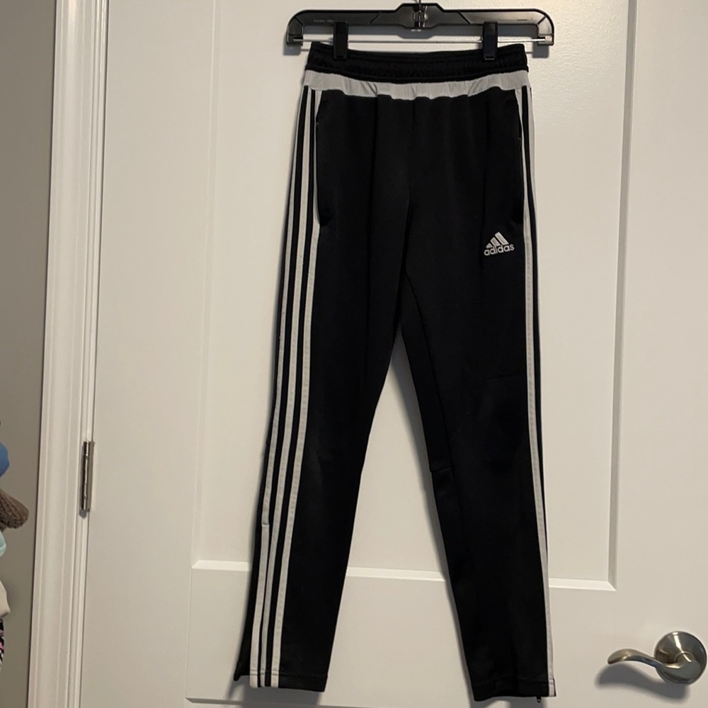 Girls adidas joggers. No tag look like a size 12